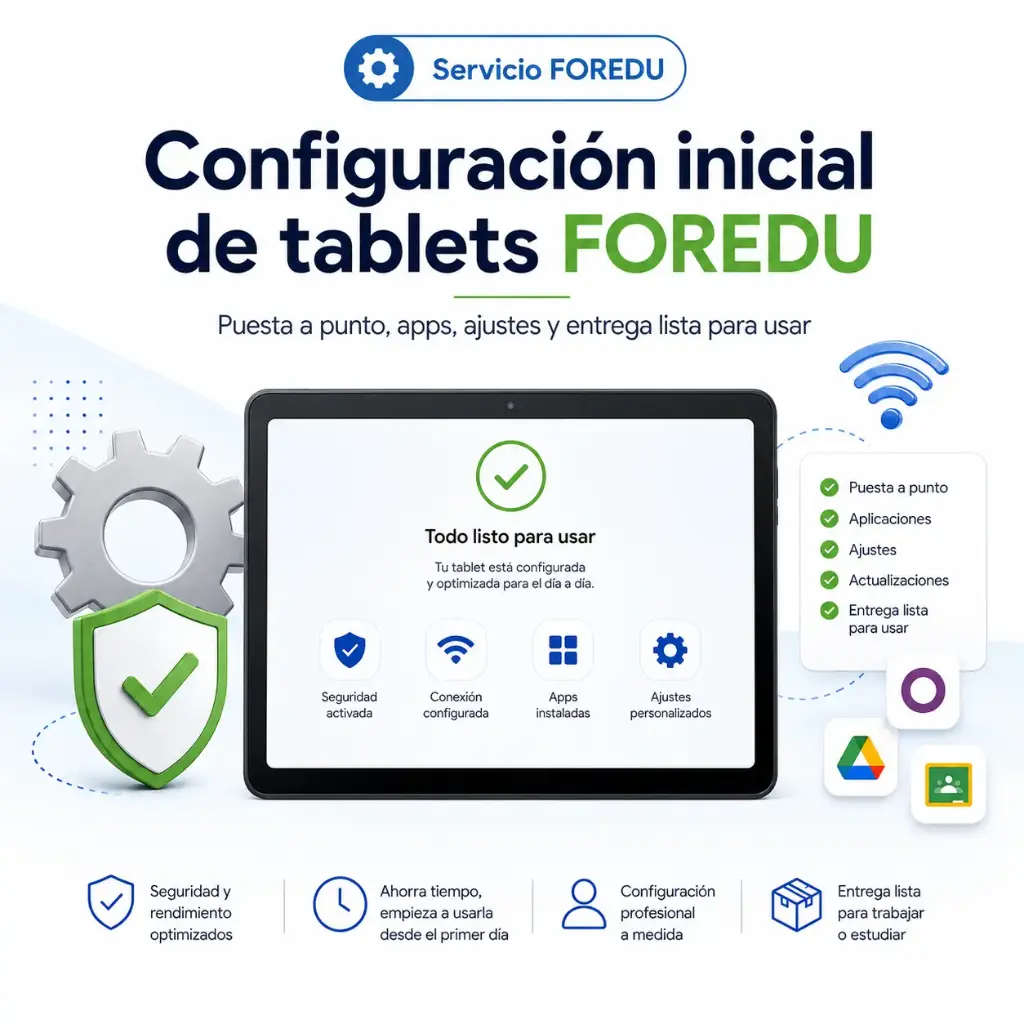 Configuración Inicial de Tablet Externa